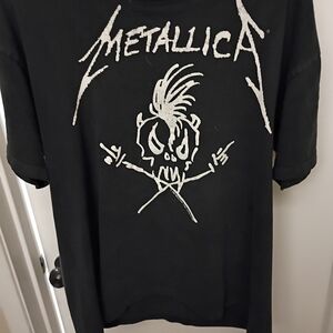 Metallica Black Short Sleeve Tee